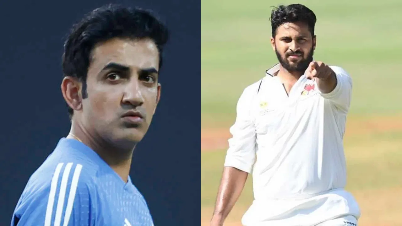 Gautam Gambhir and Shardul Thakur