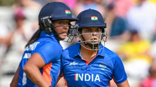 Harmanpreet Kaur and Shafali Varma