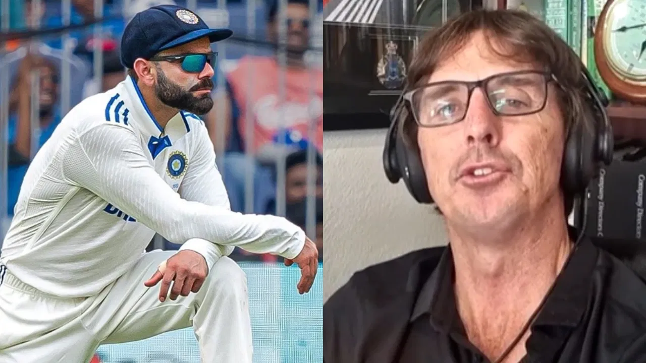 Virat Kohli and Brad Hogg