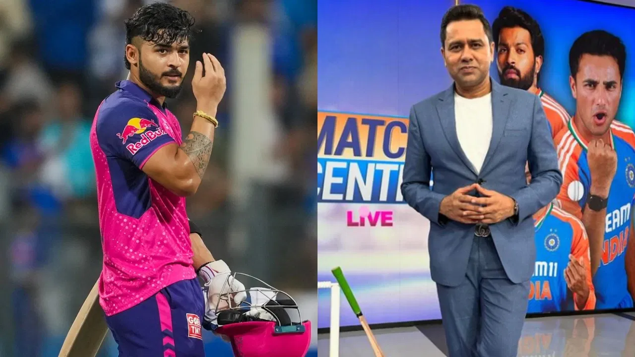 Riyan Parag and Aakash Chopra