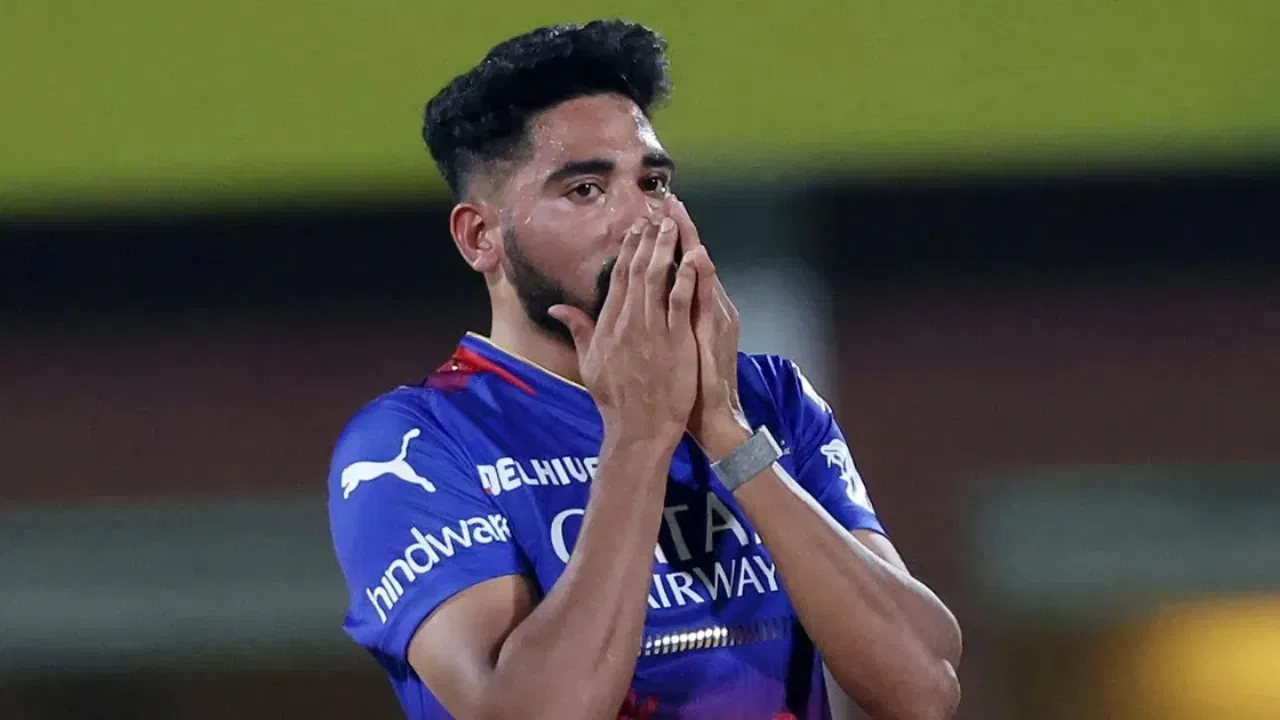 Mohammed Siraj leaves RCB fans emotional