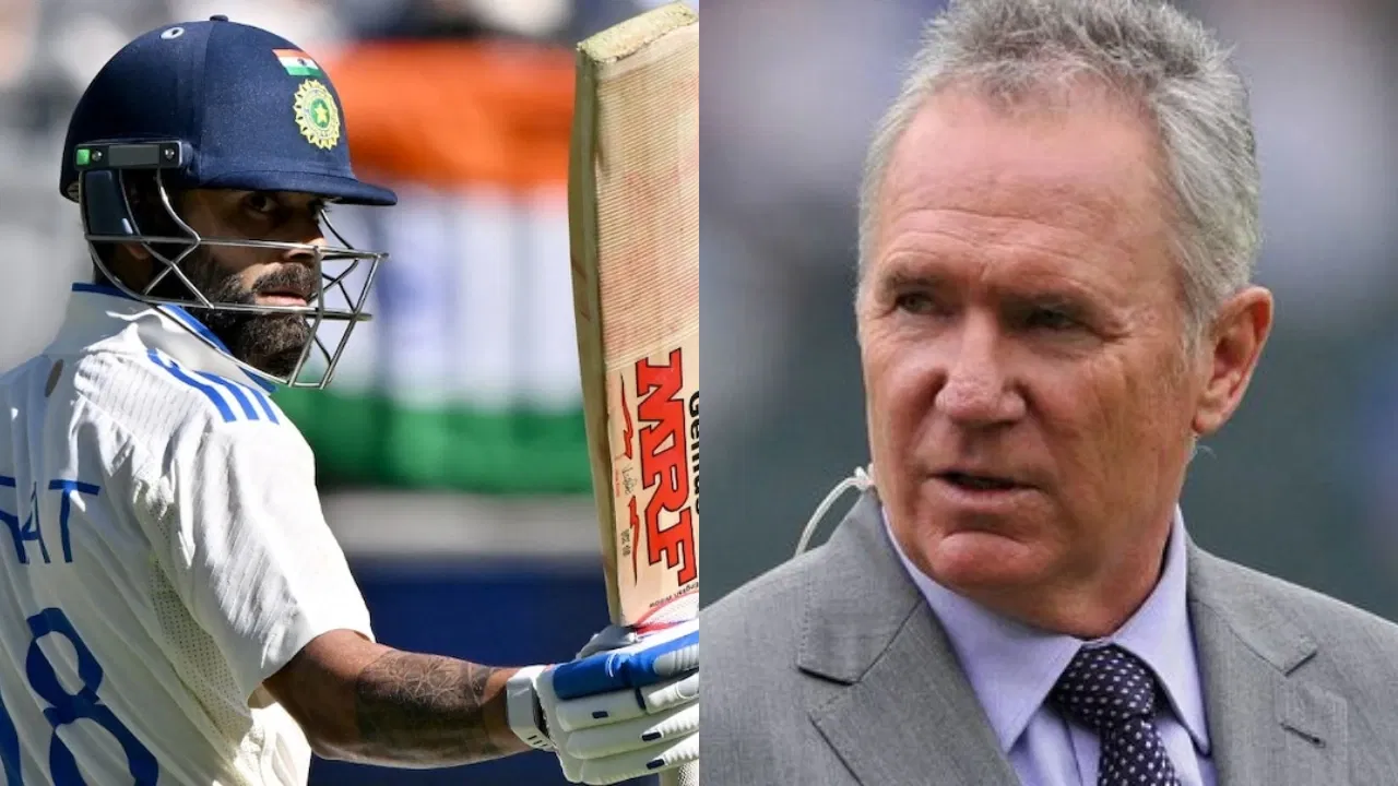 Virat Kohli and Allan Border