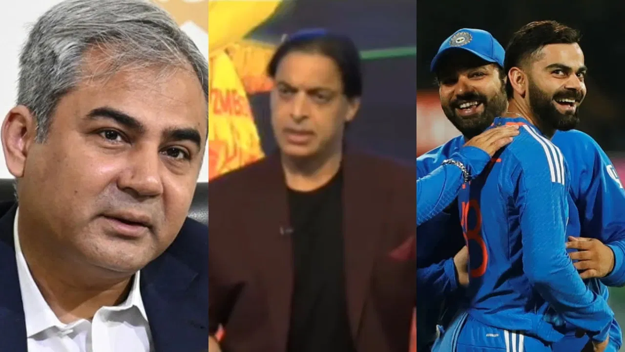 PCB chief Mohsin Naqvi, Shoaib Akhtar and India