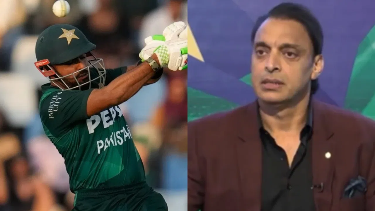 Babar Azam and Shoaib Akhtar