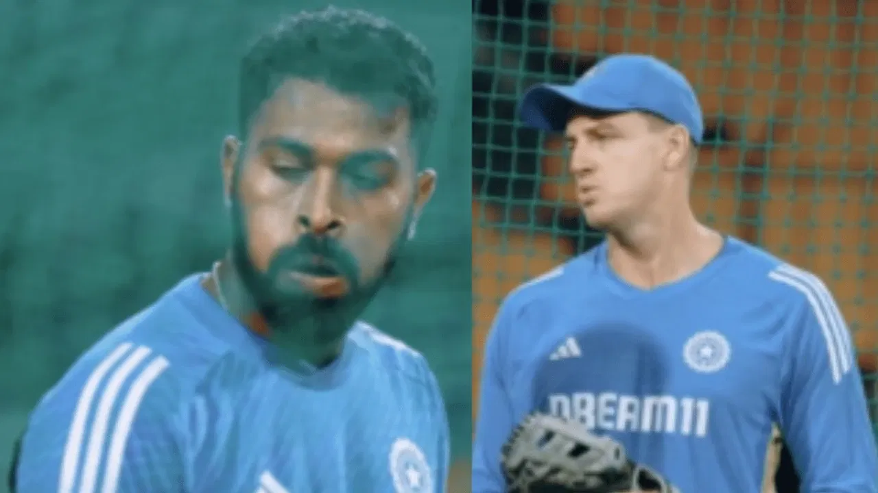 Hardik Pandya and Morne Morkel