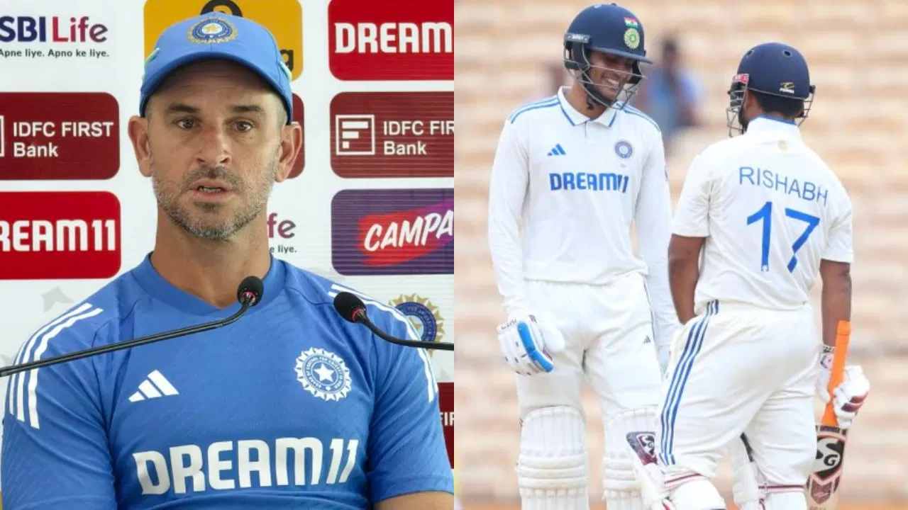 Ryan Ten Doeschate, Shubman Gill and Rishabh Pant