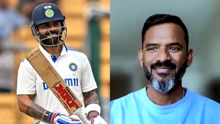 Virat Kohli and R Sridhar