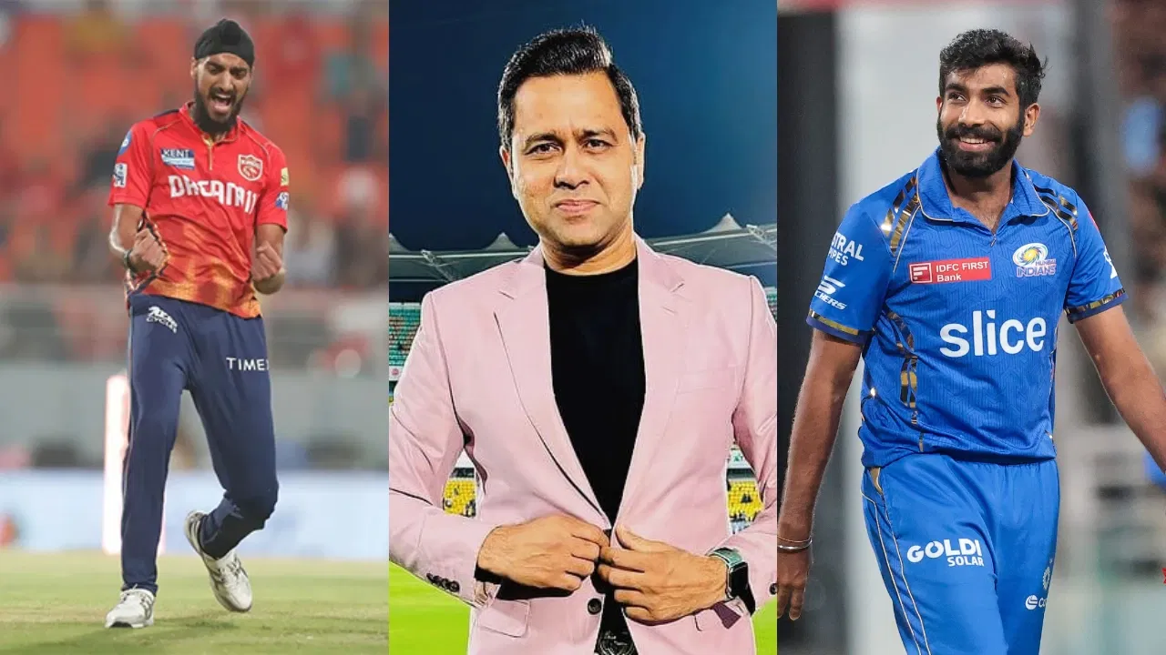 Arshdeep Singh, Aakash Chopra and Jasprit Bumrah