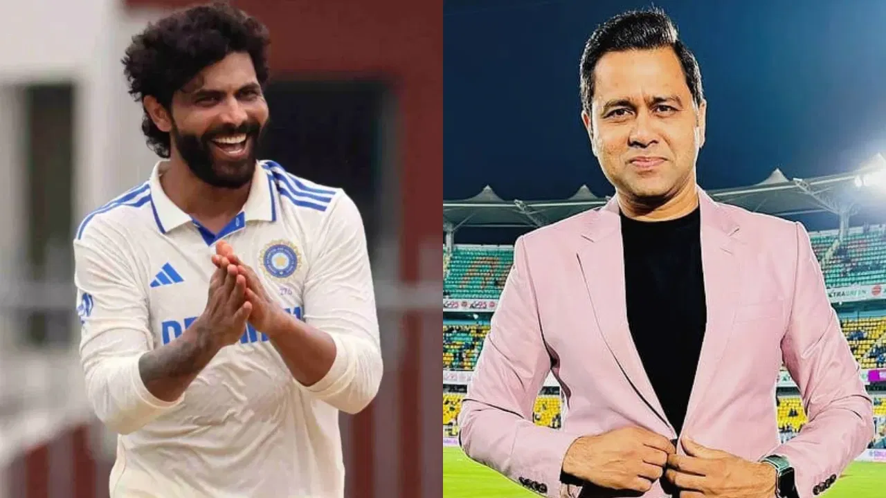 Aakash Chopra and Ravindra Jadeja