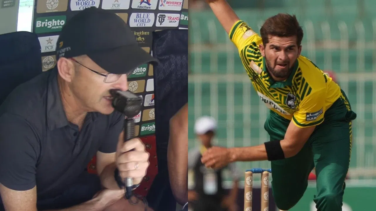 Gary Kirsten and Shaheen Afridi