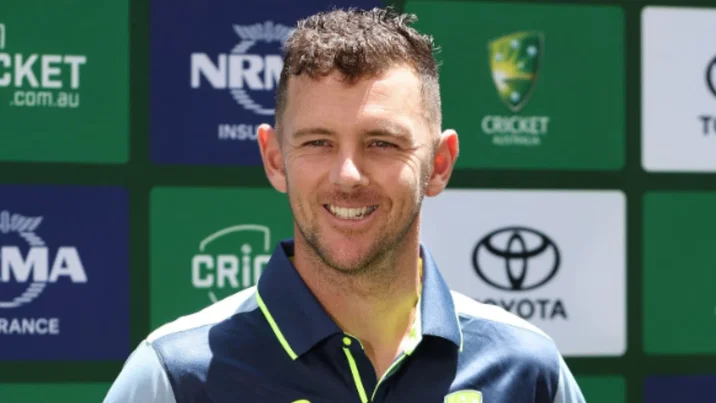 Josh Hazlewood of Australia
