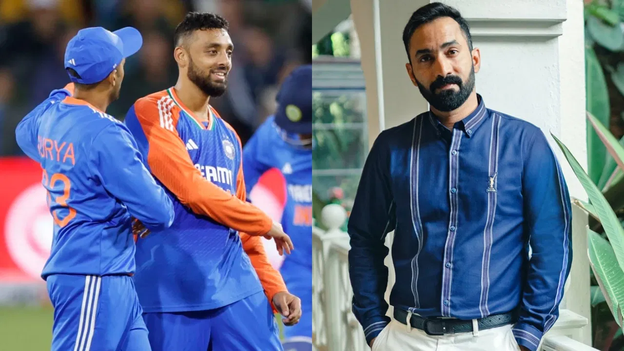 Varun Chakravarthy and Dinesh Karthik