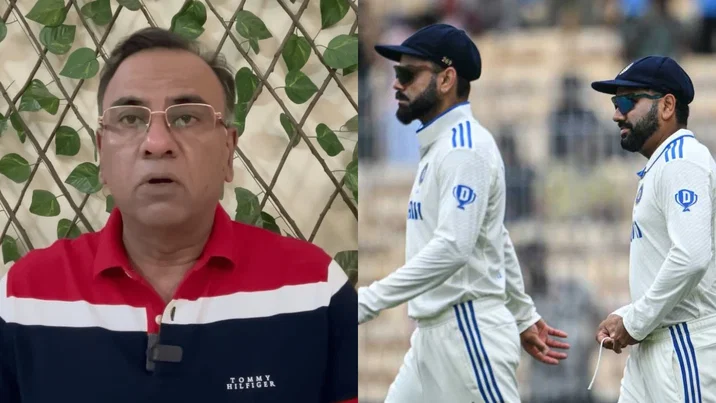 Basit Ali and Virat Kohli