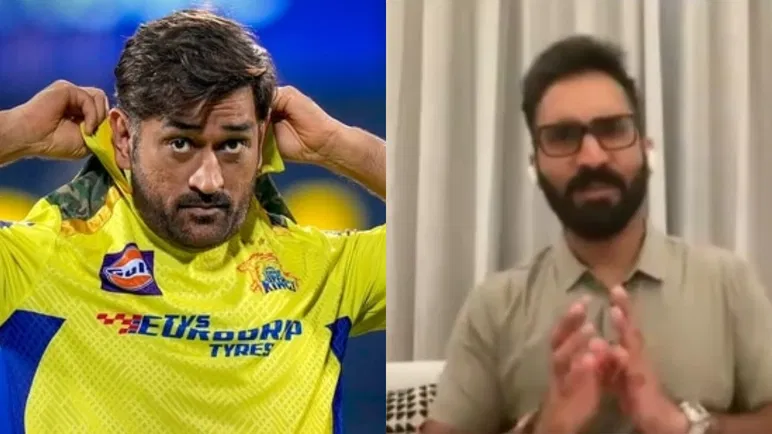 CSK legens MS Dhoni and RCB coach Dinesh Karthik