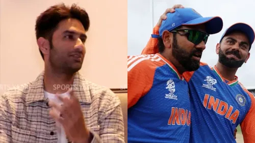 Gurkeerat Singh Mann, Virat Kohli and Rohit Sharma