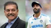 Ravi Shastri and Jasprit Bumrah