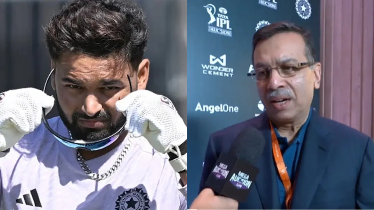 Rishabh Pant and Lucknow Super Giants owner Sanjiv Goenka