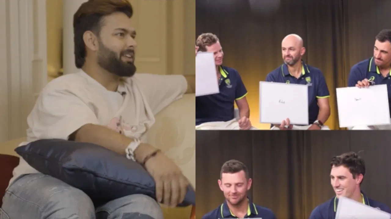 Rishabh Pant and Australian Players