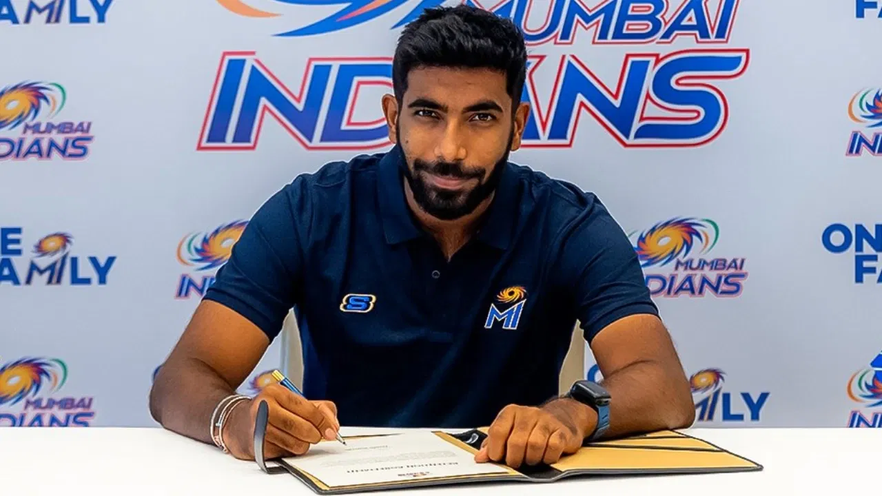 Jasprit Bumrah of Mumbai Indians (MI)