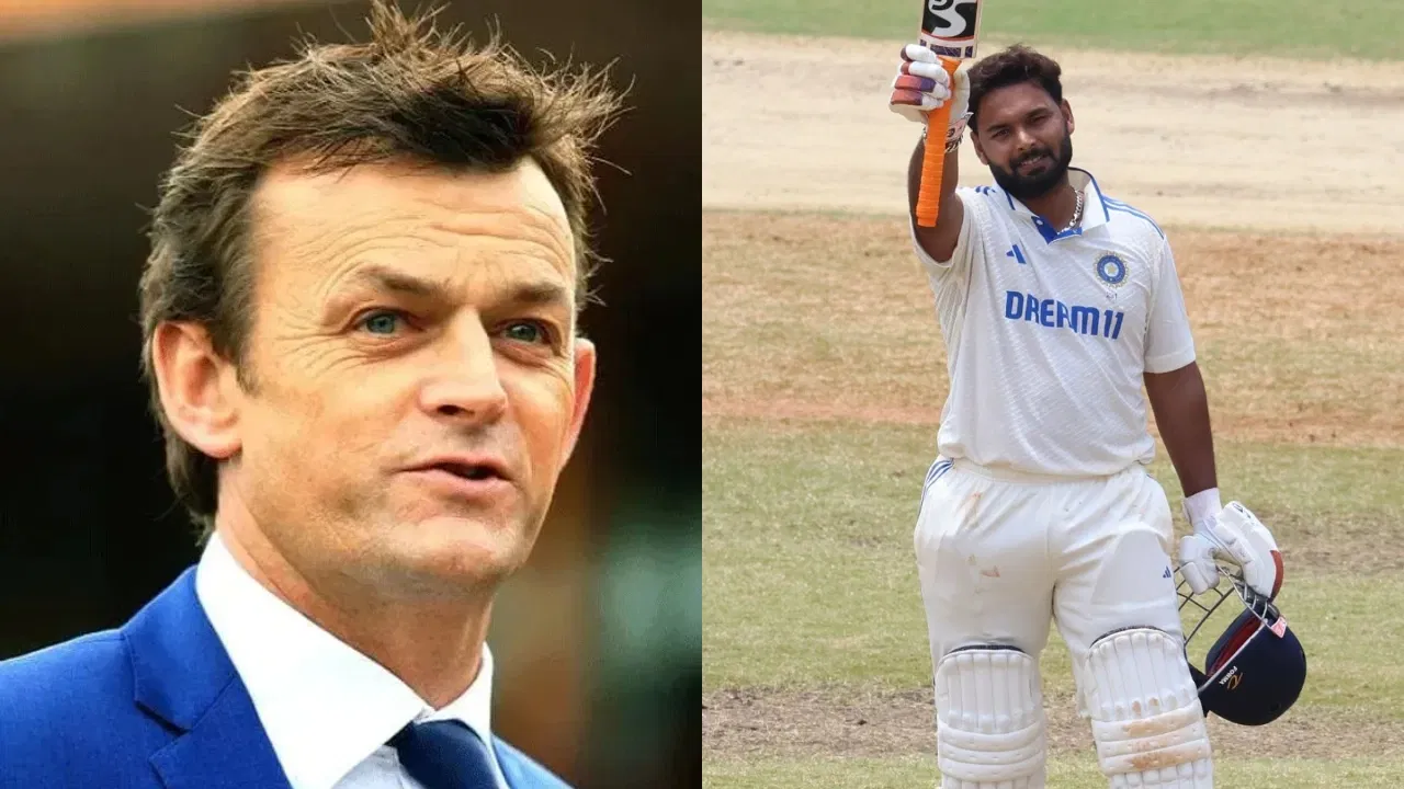 Adam Gilchrist and Rishabh Pant