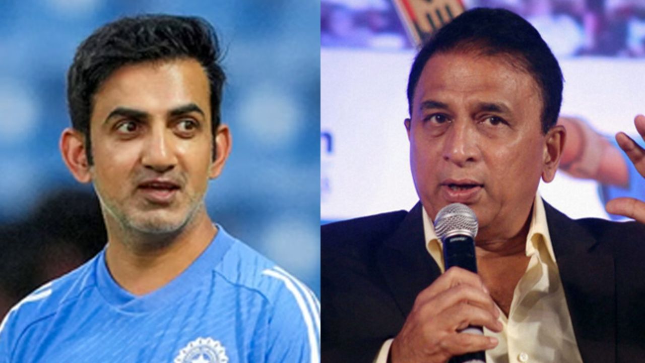 Gautam Gambhir Sunil Gavaskar