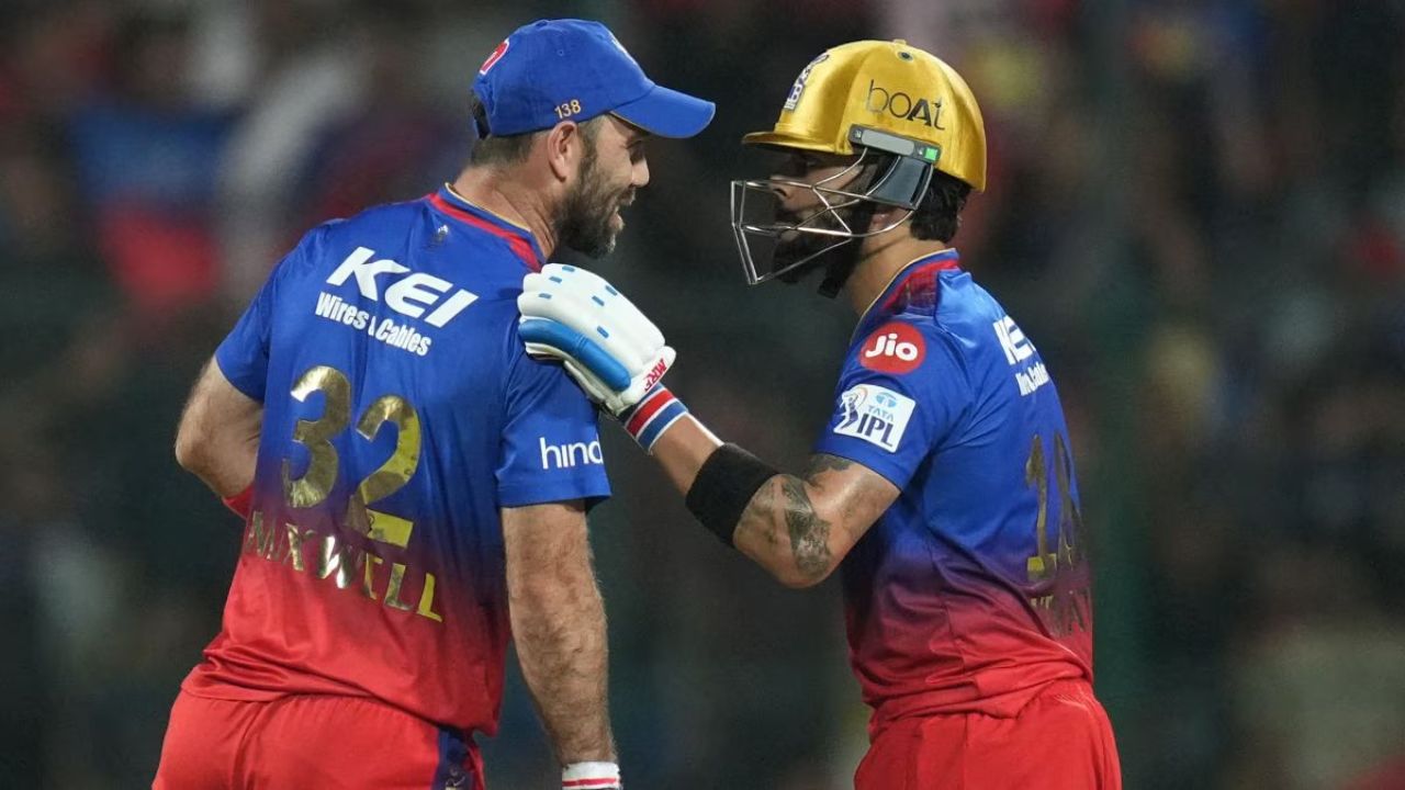 Glenn Maxwell Virat Kohli