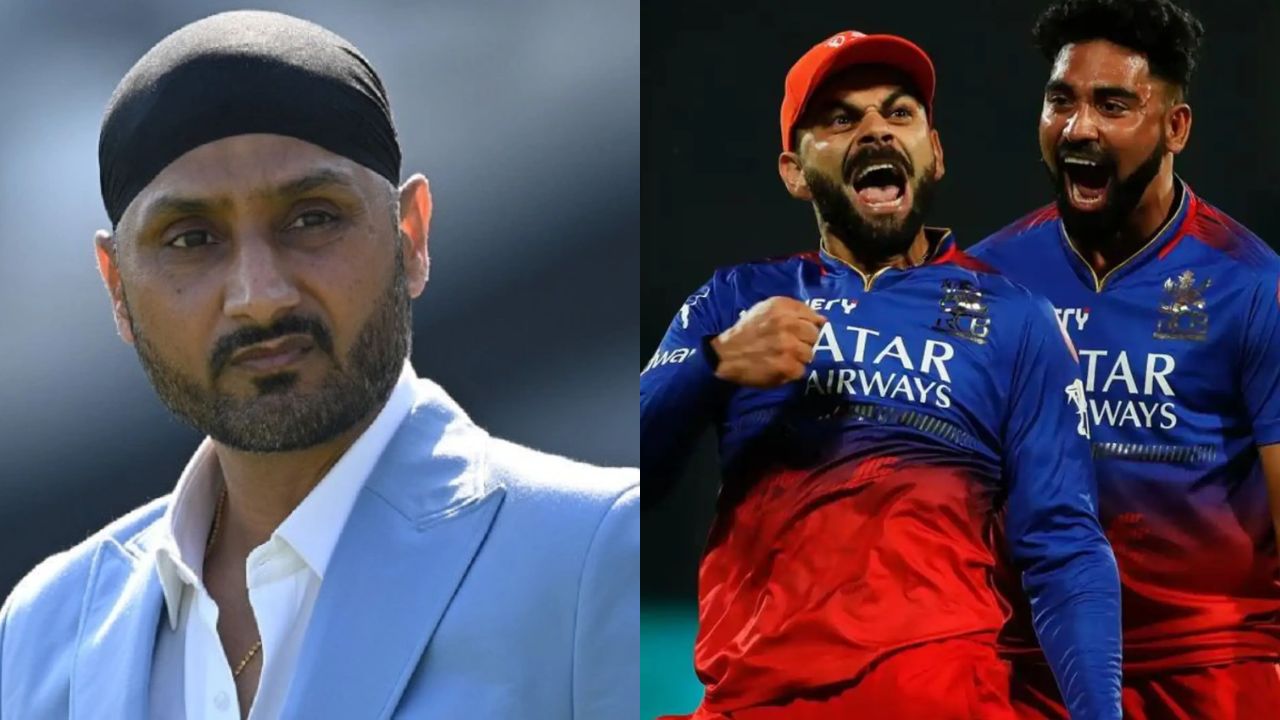 Harbhajan Singh Virat Kohli Mohammed Siraj