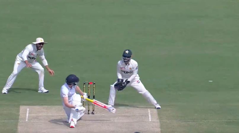 Watch: Sajid Khan bamboozles Harry Brook with stunning delivery in 3rd Test
