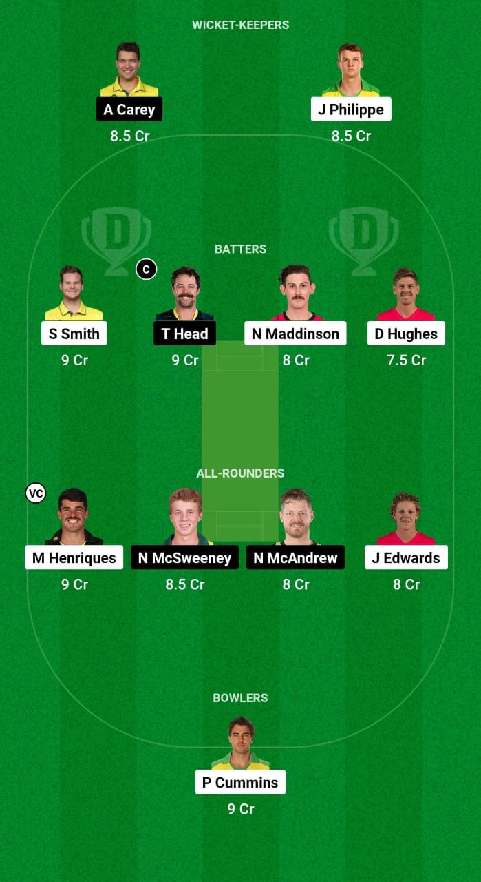 NSW vs SAU Dream11 Prediction Fantasy Cricket Tips Dream11 Team Australian Domestic Test