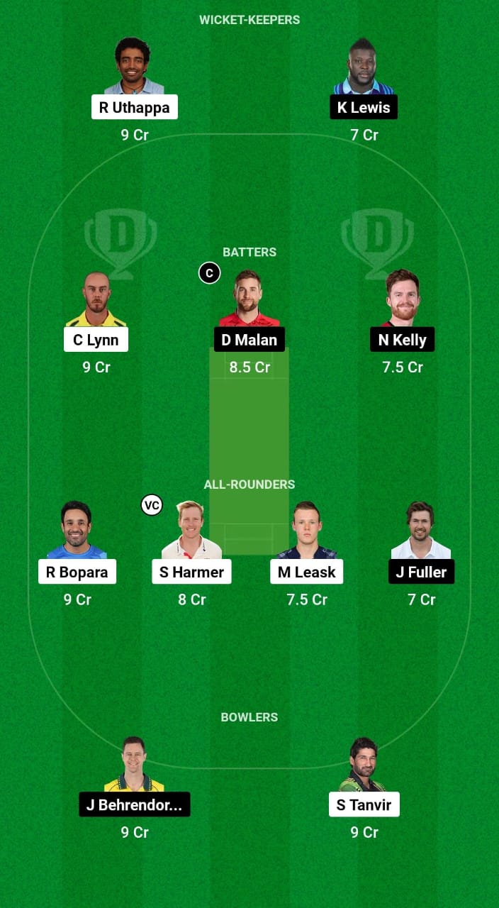 CHI vs TG Dream11 Prediction Fantasy Cricket Tips Dream11 Team National Cricket League T10 