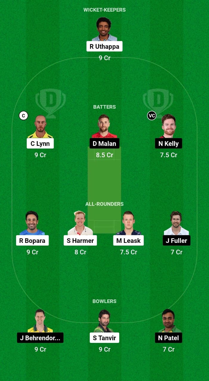 CHI vs TG Dream11 Prediction Fantasy Cricket Tips Dream11 Team National Cricket League T10 