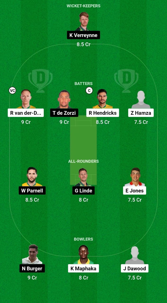 LIO vs WEP Dream11 Prediction Fantasy Cricket Tips Dream11 Team South Africa T20 Challenge