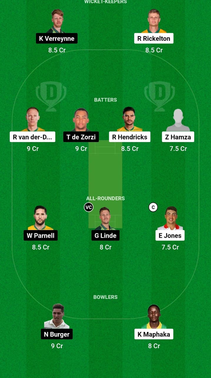 LIO vs WEP Dream11 Prediction Fantasy Cricket Tips Dream11 Team South Africa T20 Challenge