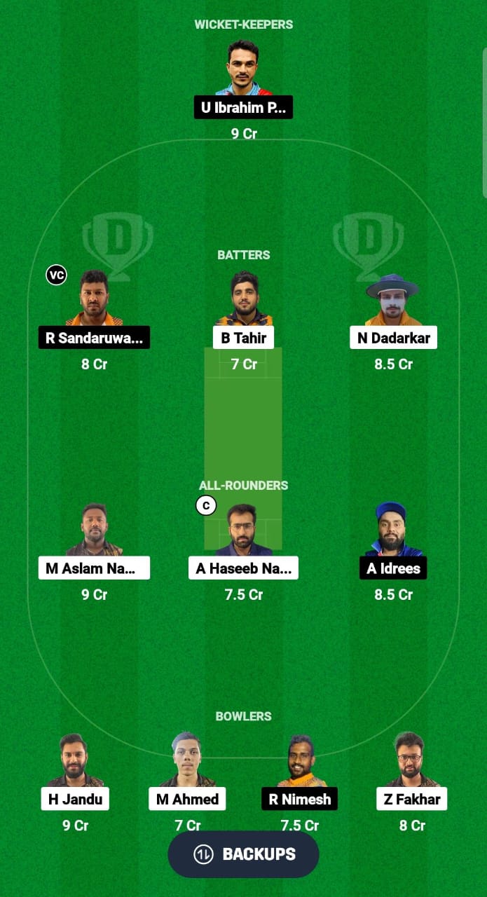 ALH vs KS Dream11 Prediction Fantasy Cricket Tips Dream11 Team Kuwait Elite T20 Cup