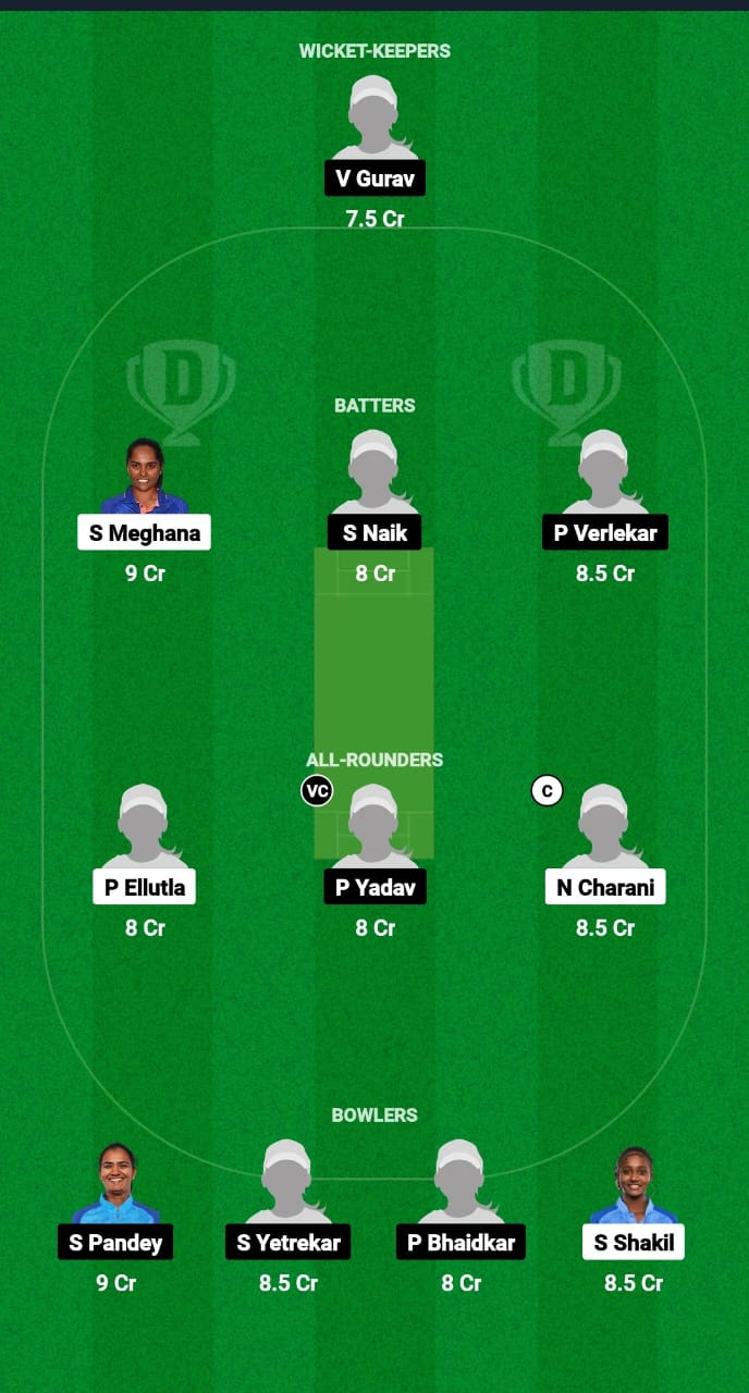 AND-W vs GOA-W Dream11 Prediction Fantasy Cricket Tips Dream11 Team Indian Domestic Women's T20 Trophy