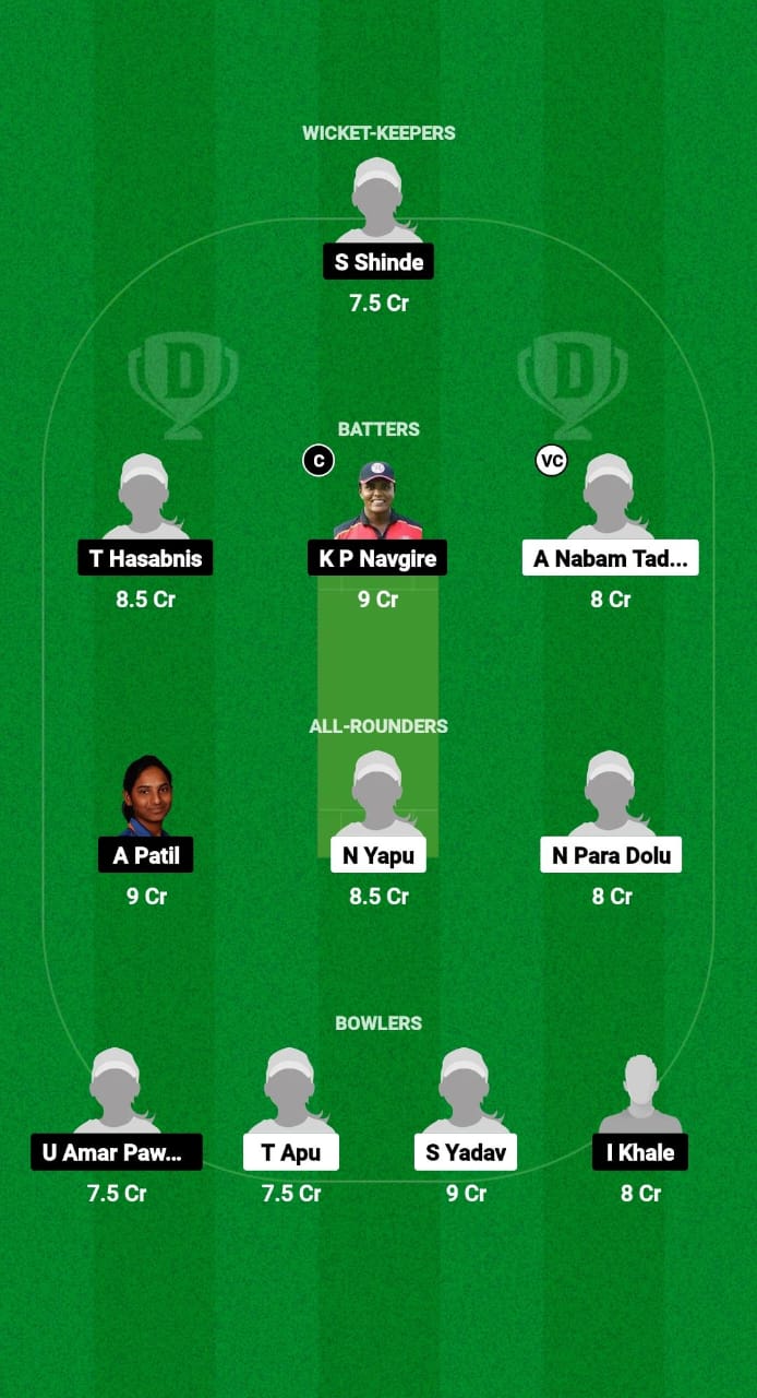 AP-W vs MAH-W Dream11 Prediction Fantasy Cricket Tips Dream11 Team Indian Domestic Women's T20 Trophy