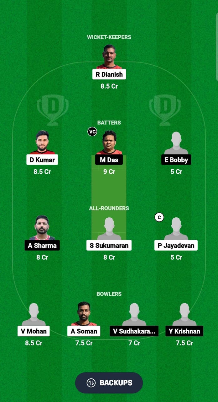 MSW vs MMA Dream11 Prediction Fantasy Cricket Tips Dream11 Team ECS T10 Malta