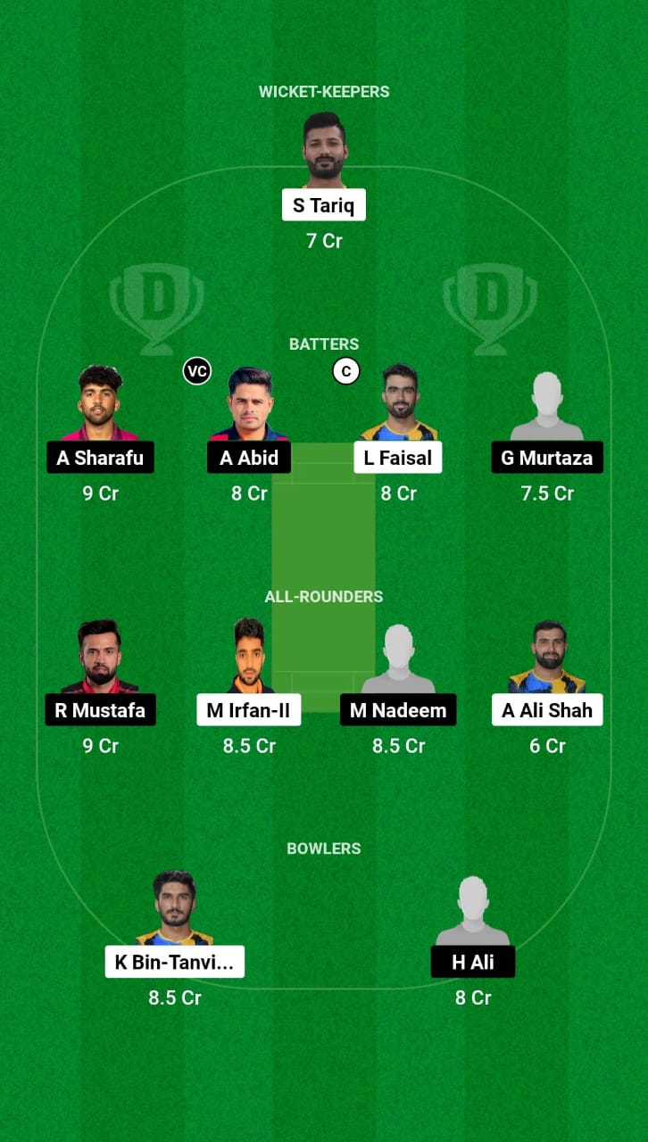 SHA vs ABD Dream11 Prediction Fantasy Cricket Tips Dream11 Team Emirates D20 Tournament