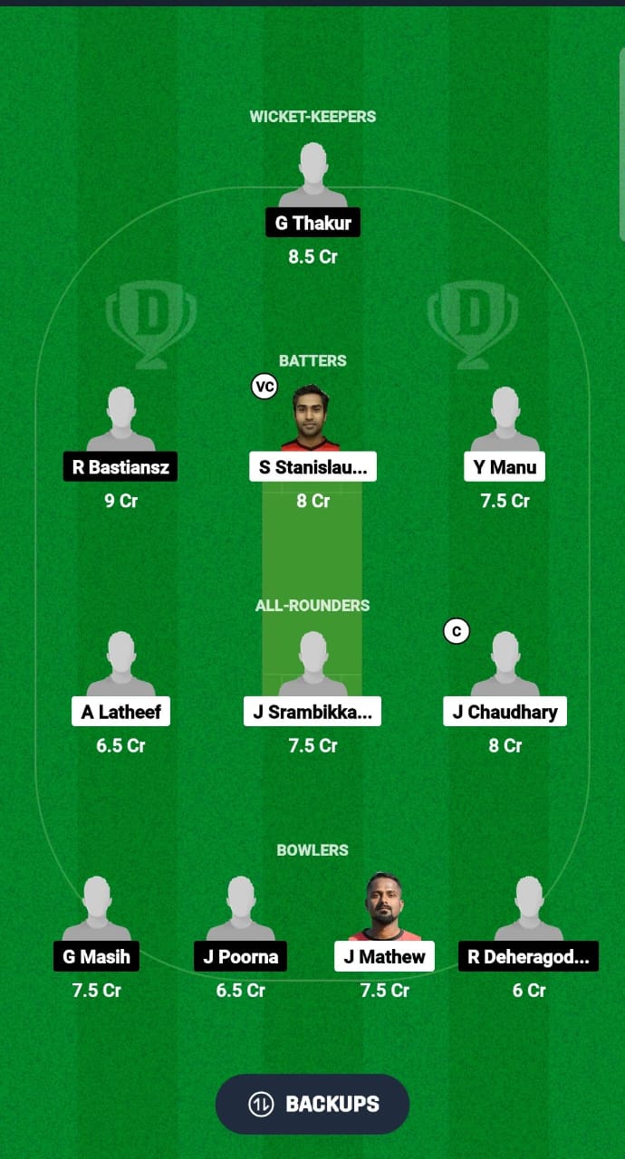 EDK vs SOC Dream11 Prediction Fantasy Cricket Tips Dream11 Team ECS T10 Malta