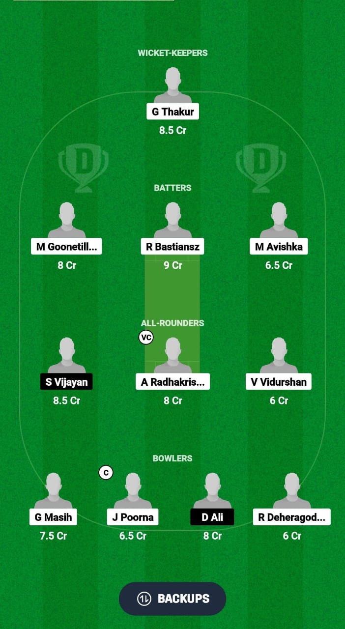 SOC vs RDS Dream11 Prediction Fantasy Cricket Tips Dream11 Team ECS T10 Malta