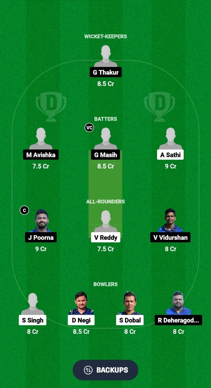 BBL vs SOC Dream11 Prediction Fantasy Cricket Tips Dream11 Team ECS T10 Malta