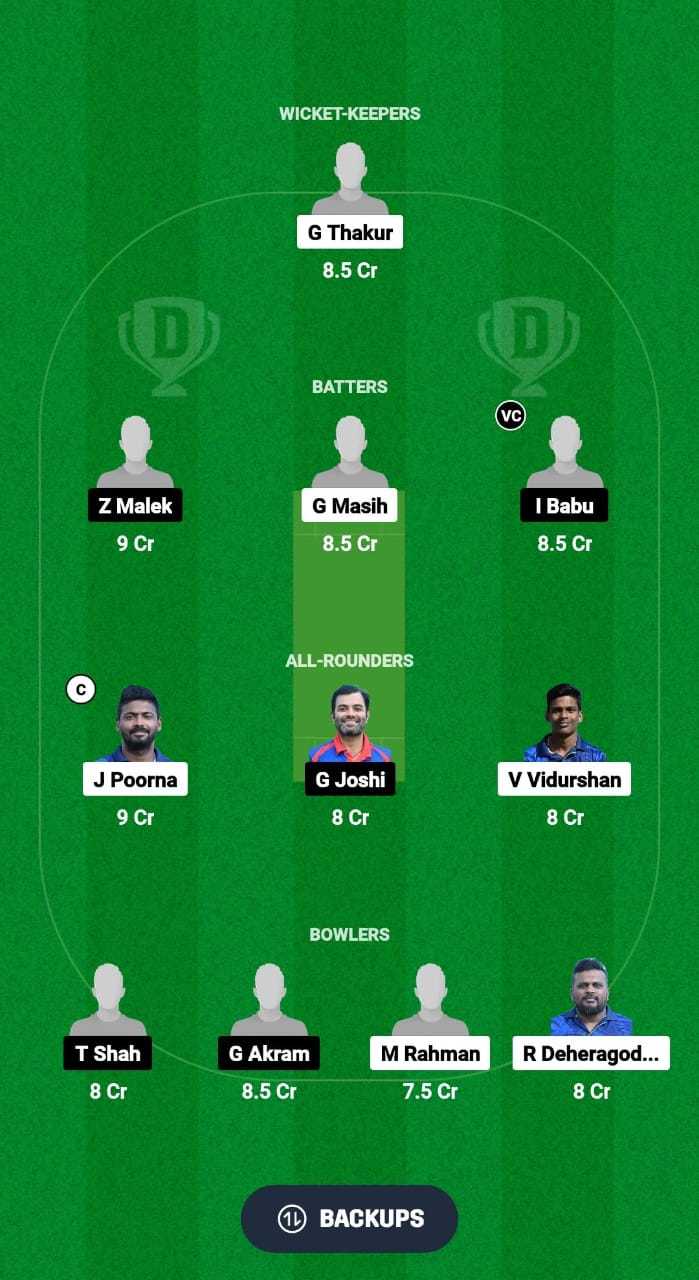 SOC vs AUM Dream11 Prediction Fantasy Cricket Tips ECS T10 Malta