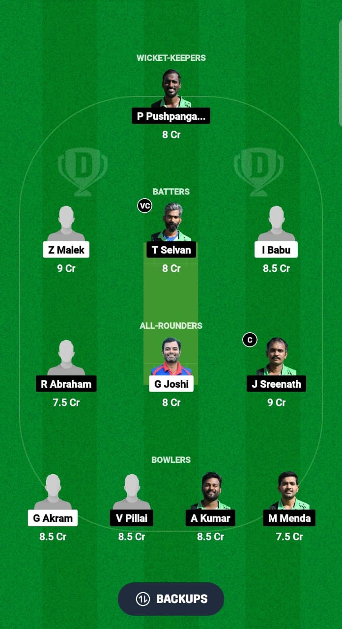 AUM vs VLS Dream11 Prediction Fantasy Cricket Tips Dream11 Team ECS T10 Malta