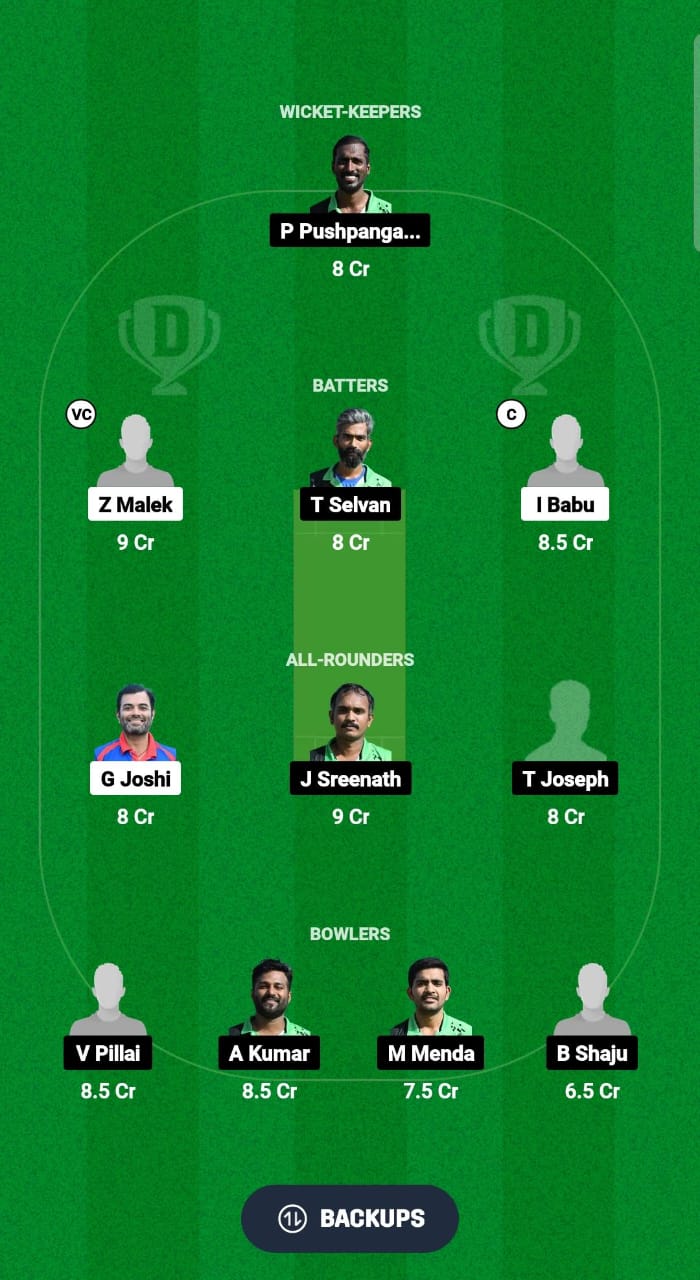 AUM vs VLS Dream11 Prediction Fantasy Cricket Tips Dream11 Team ECS T10 Malta