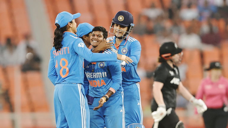 India Women's team Vs New Zealand Women