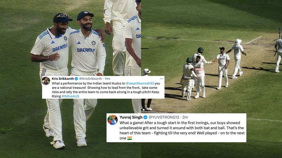 "Give Australia 1 more Innings" Twitter reacts to India's historic