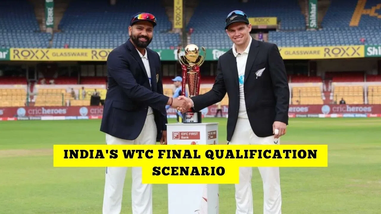 Indias WTC Final Qualification Scenario After Test Vs New Zealand