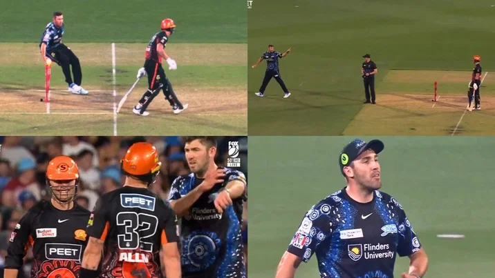 Jamie Overton Finn Allen Mankad BBL