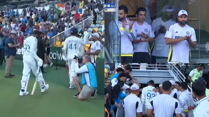 Jasprit Bumrah And Akash Deep Get Standing Ovation