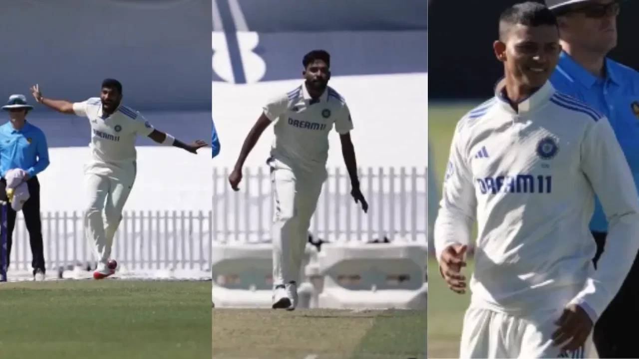 Jasprit Bumrah And Mohammed Siraj And Yashasvi Jaiswal